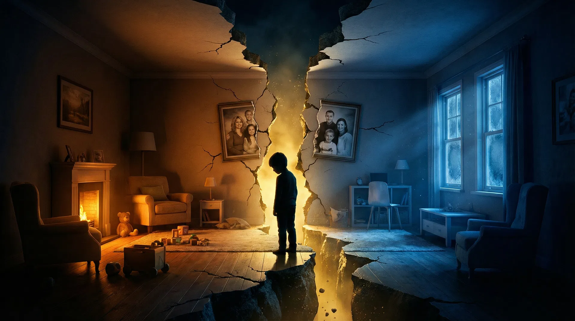 Erwachsene Scheidungskinder: Die unsichtbaren Narben, die dein Leben bestimmen