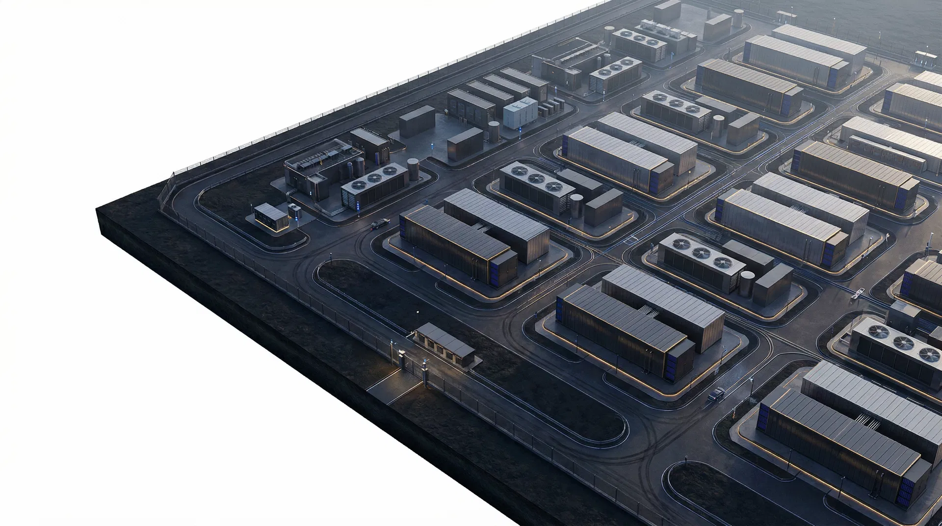 FlexMode modular AI data center campus