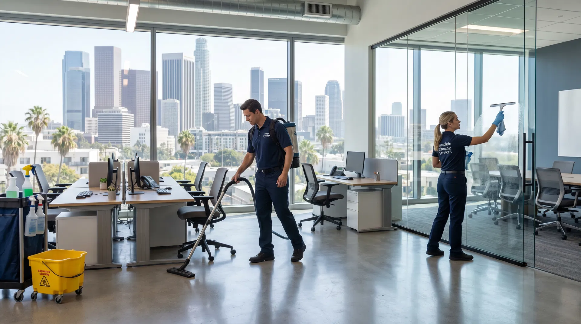 Comprehensive Janitorial Services for Facilities That Never Stop