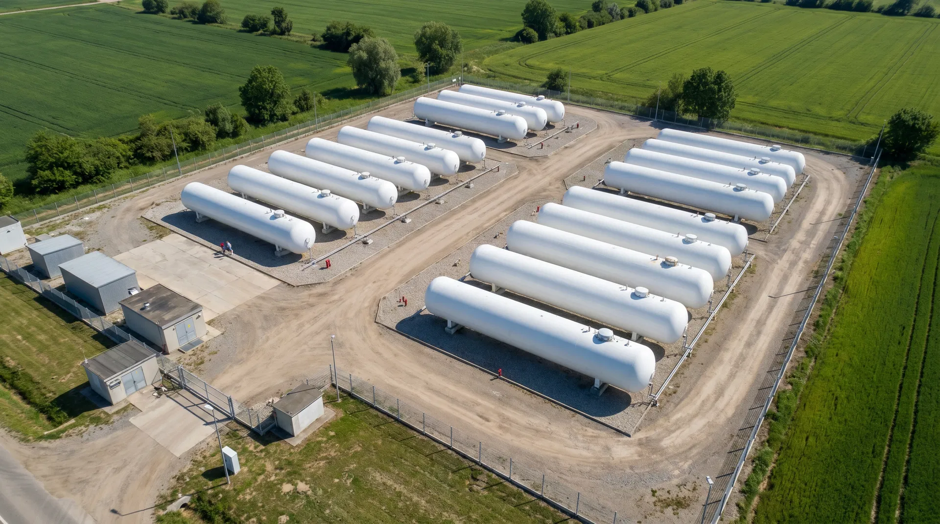 LPG industrial storage facility