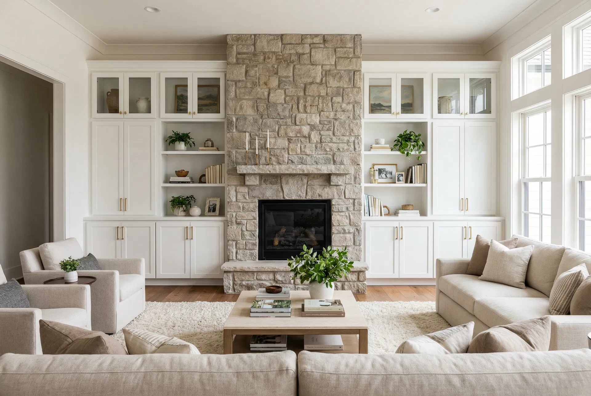 Custom built-in storage cabinets Utah
