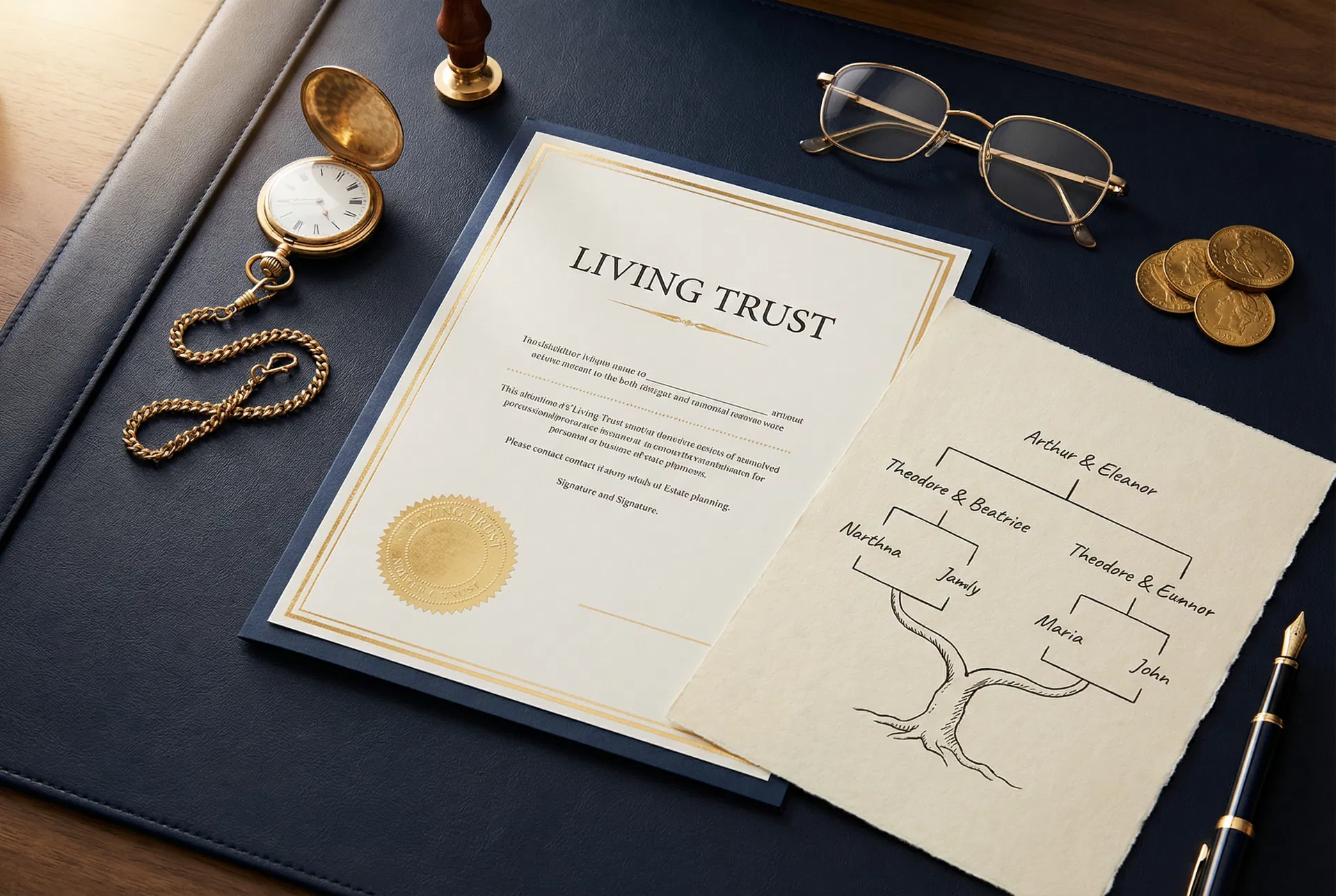Living trust documents