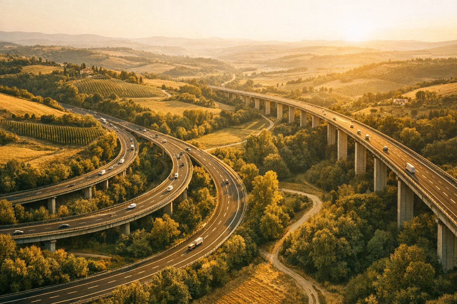 Stradenuove — strade e paesaggio italiano
