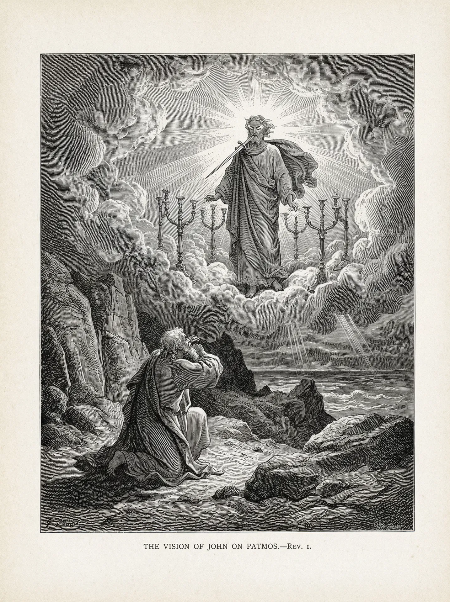 The Vision of John on Patmos