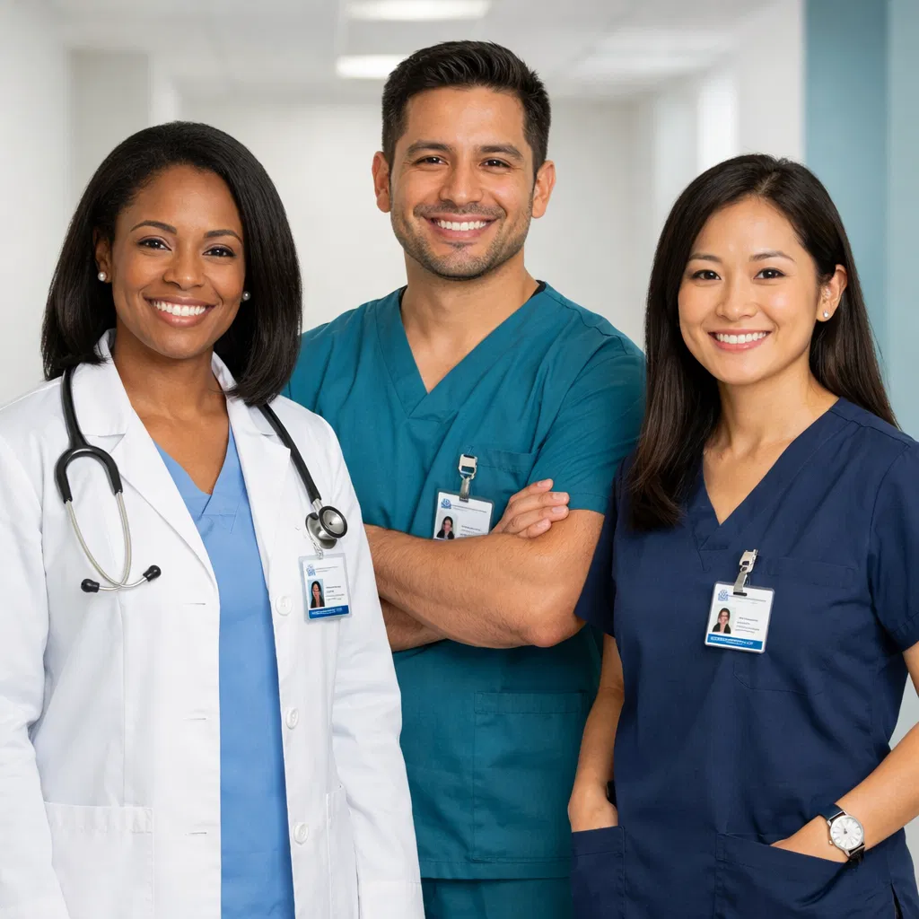 Vanguard Home Health Care team