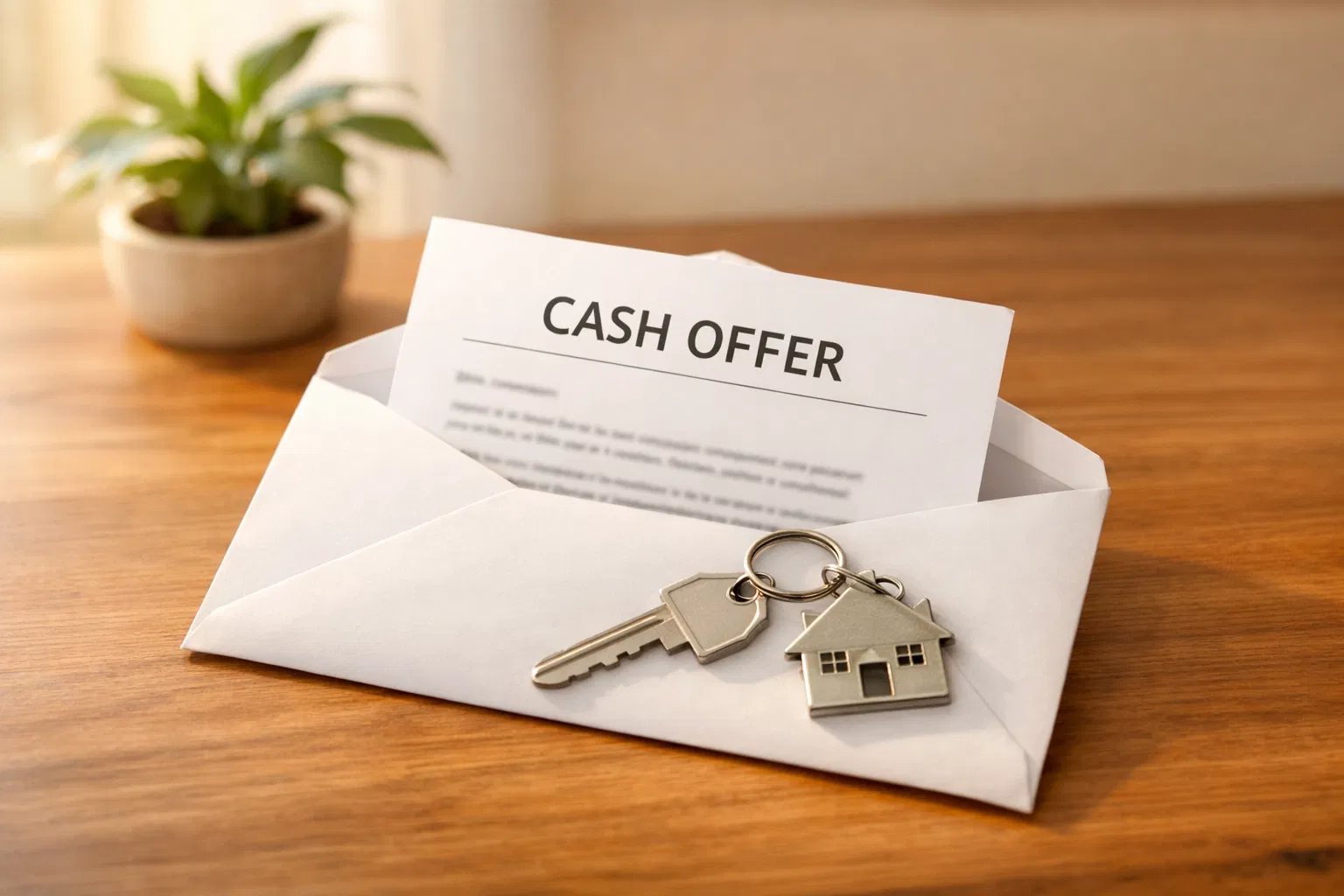 Cash offer for your home
