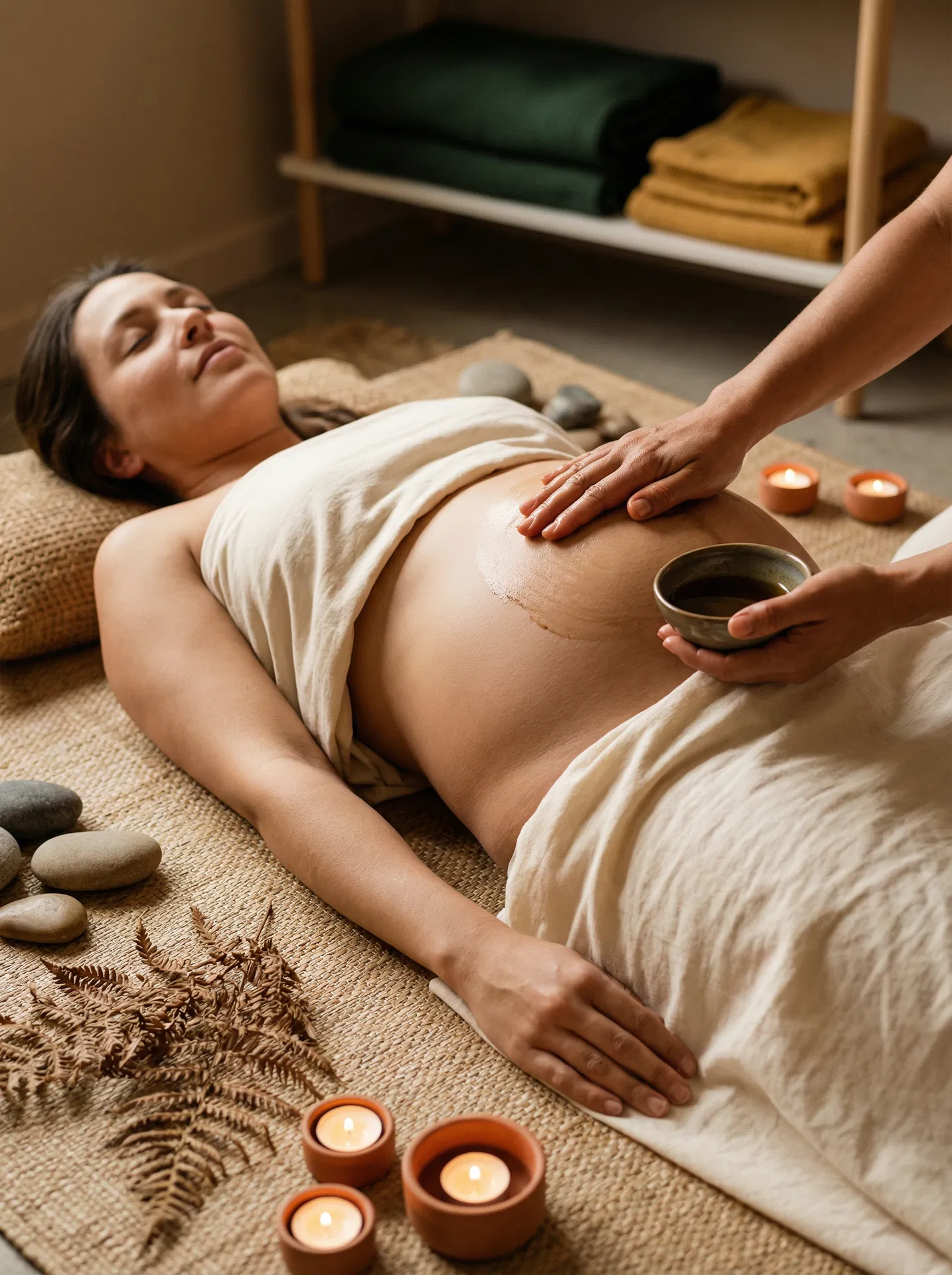 Haputanga traditional Māori pregnancy massage