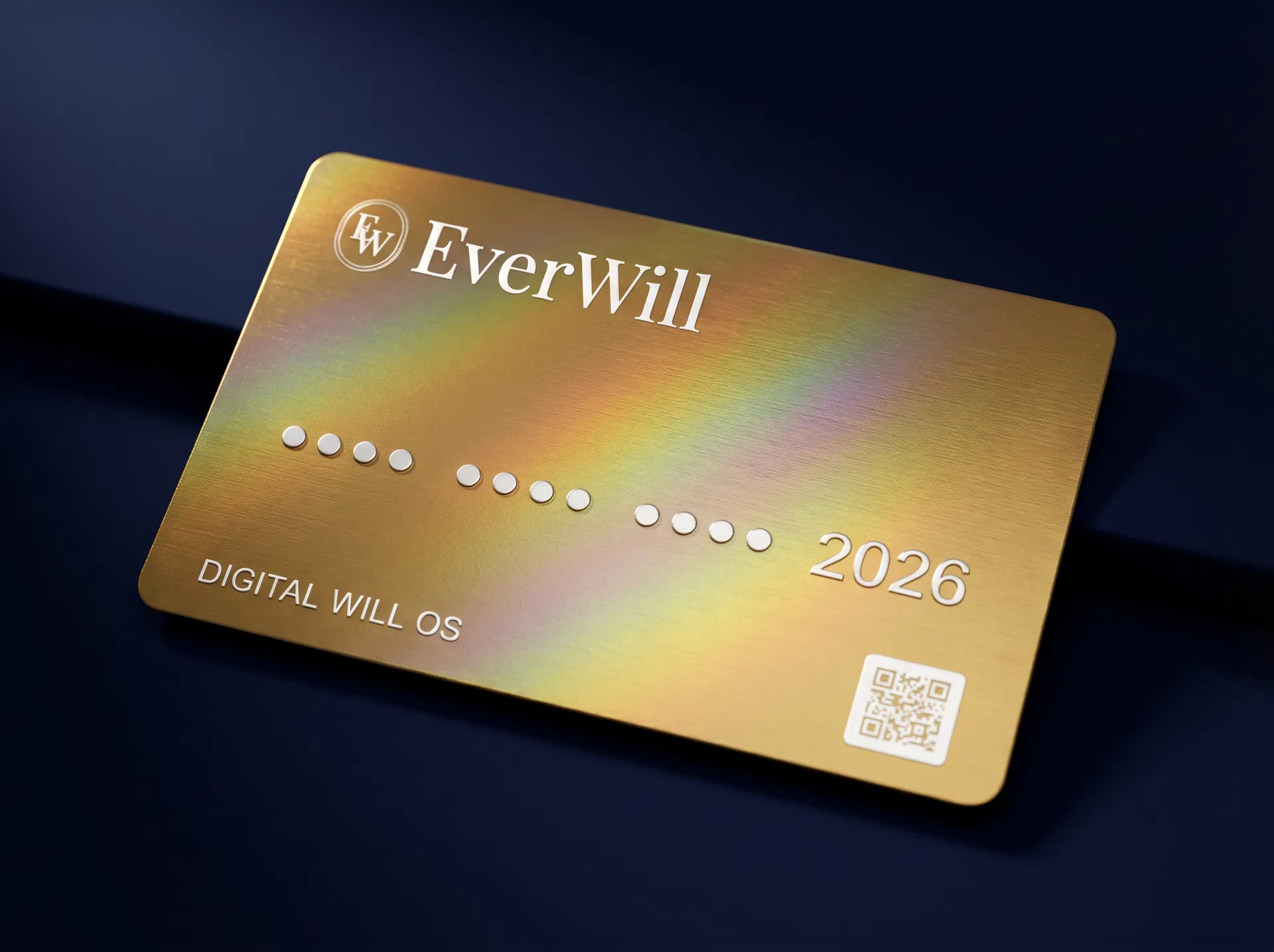 EverWill Badge - 프리미엄 스테인레스 카드와 티타늄 팔찌