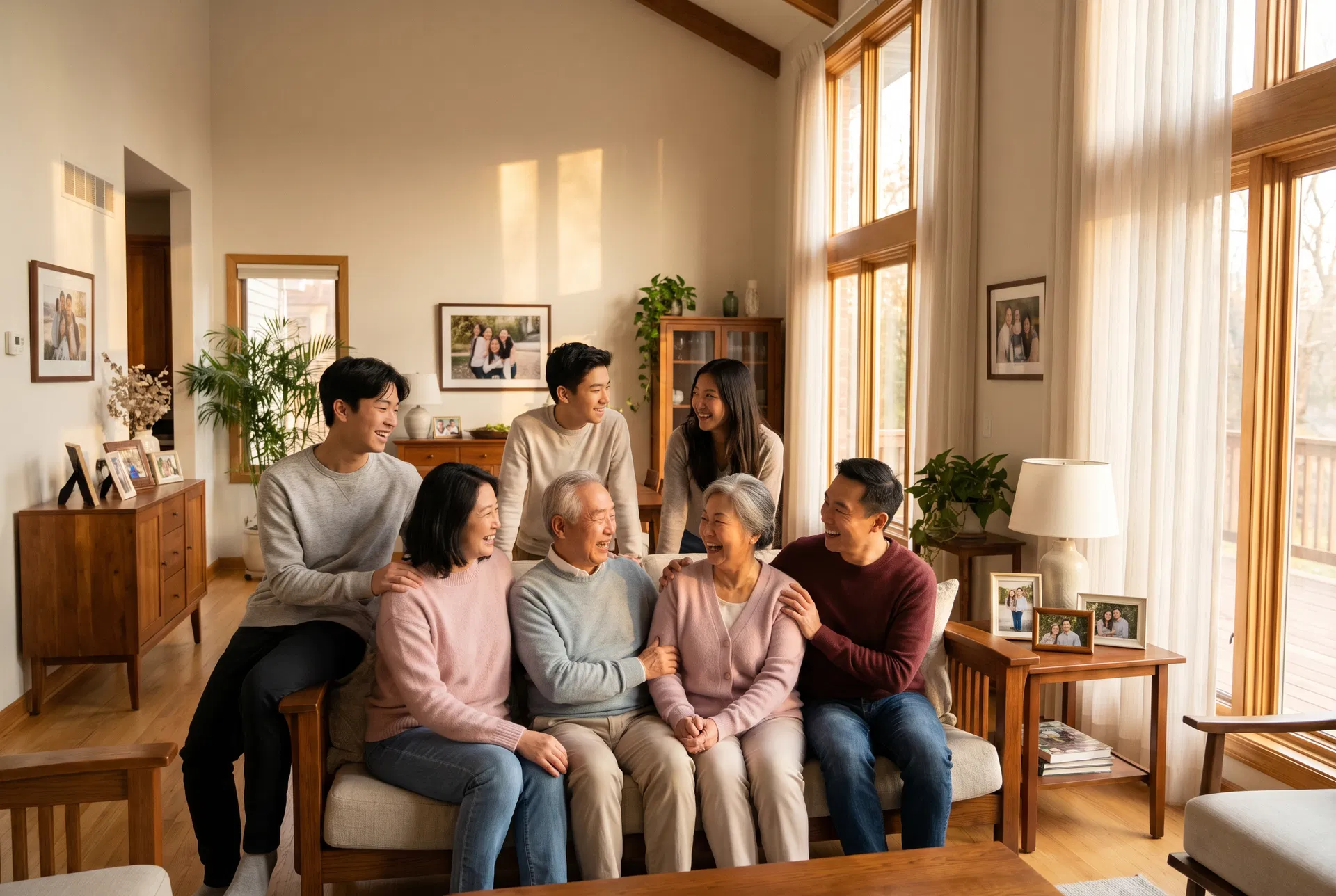 가족에게 전달되는 유산