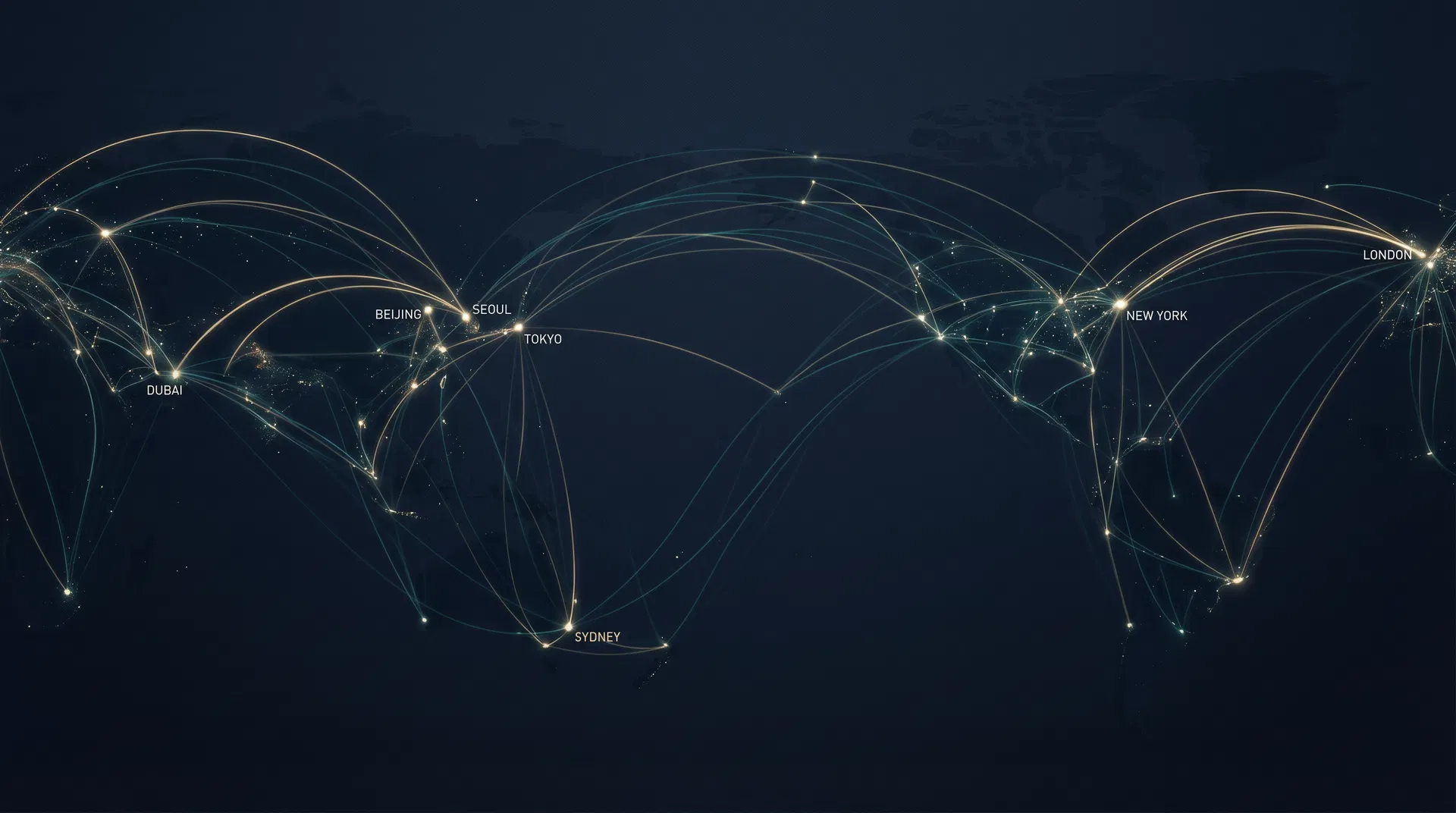 글로벌 네트워크 지도