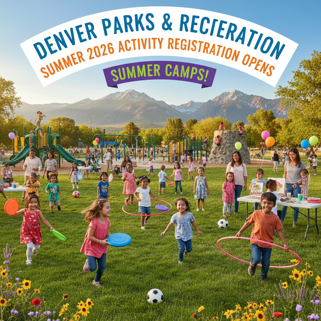 Denver Parks & Recreation Summer 2026 Activity Registration Opens