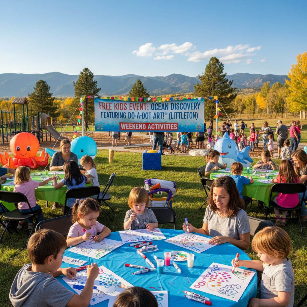 Free Kids Event: Ocean Discovery Featuring Do-A-Dot Art!® (Littleton)