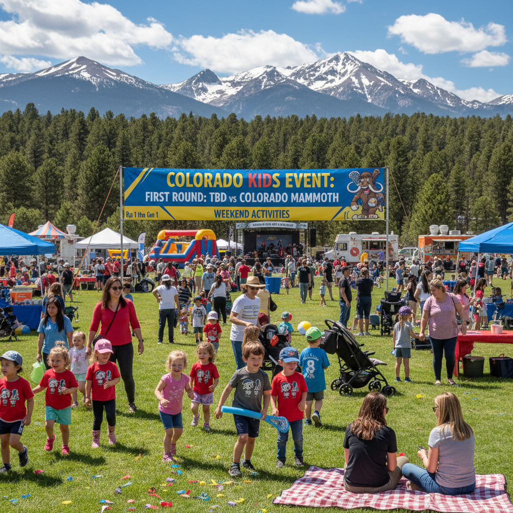 First Round: TBD vs Colorado Mammoth Rd 1 Hm Gm 1