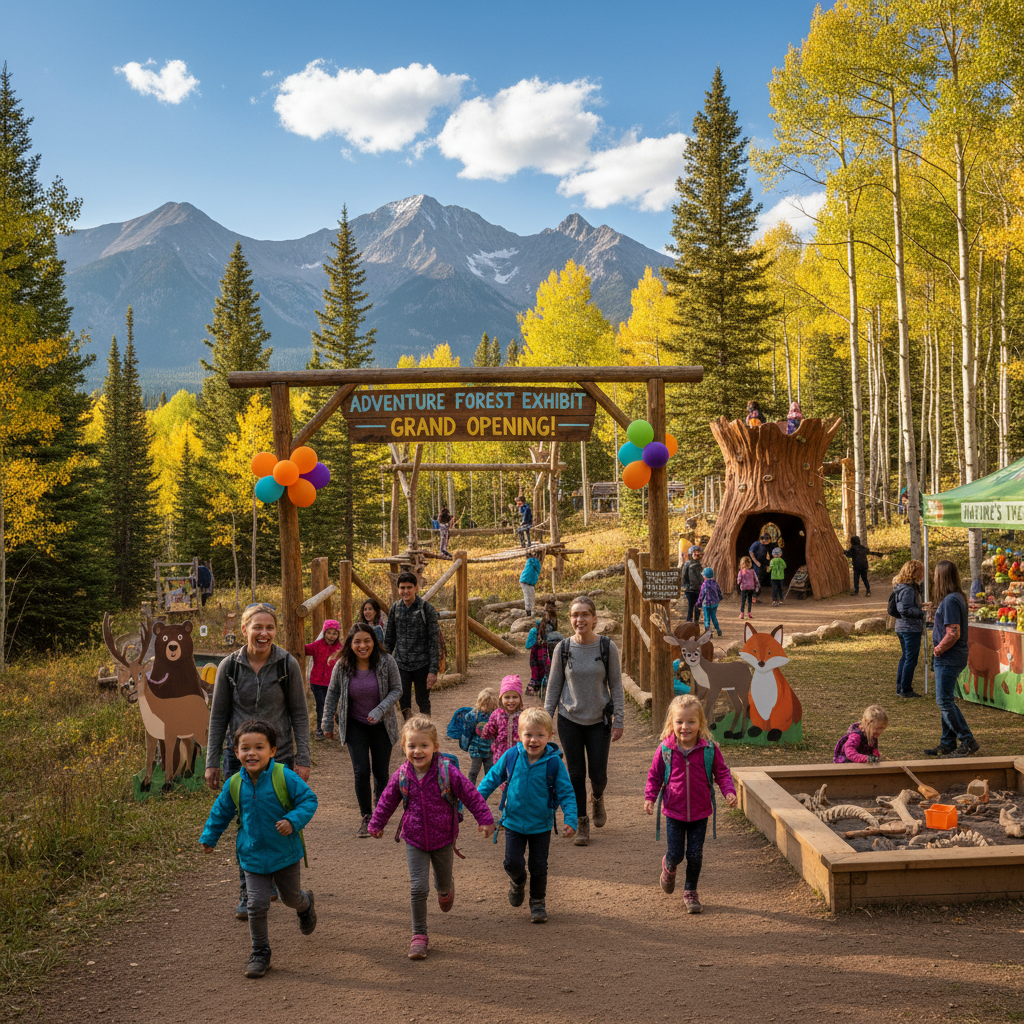 Adventure Forest Exhibit Opening