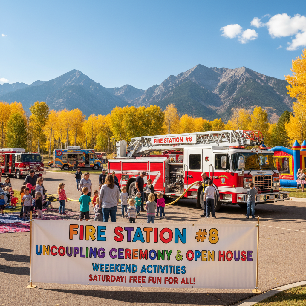 Fire Station #8 Uncoupling Ceremony & Open House