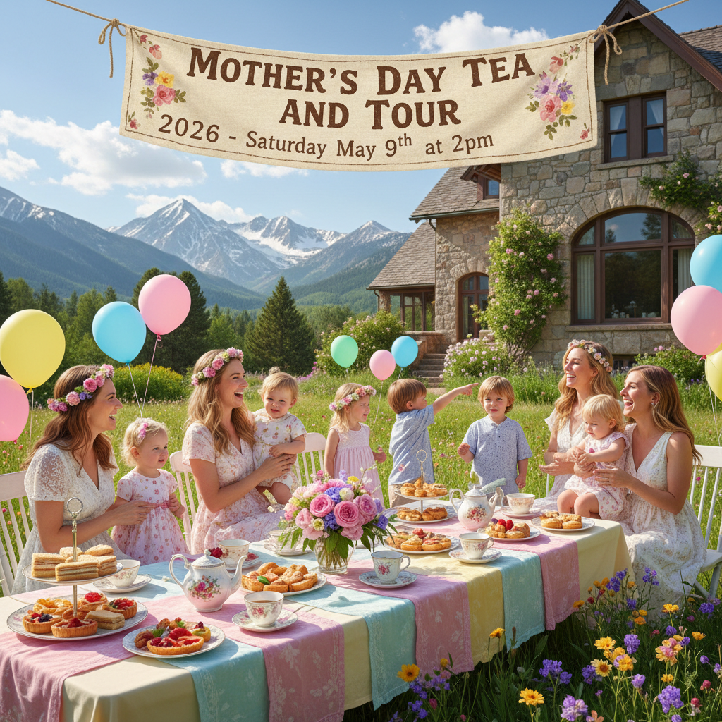 Mother's Day Tea and Tour 2026 - Saturday May 9th at 2pm