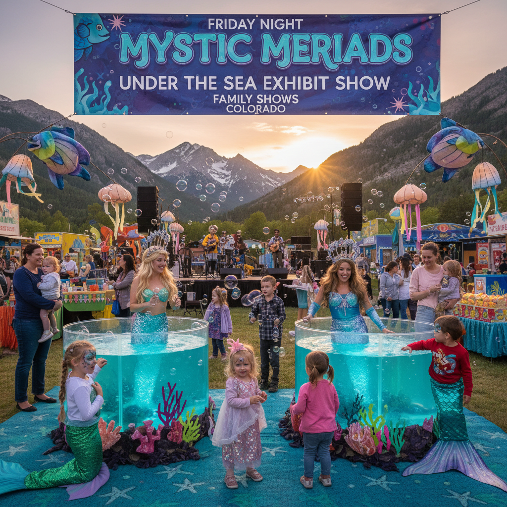 Friday Night Mystic Mermaids Under the Sea Exhibit Show