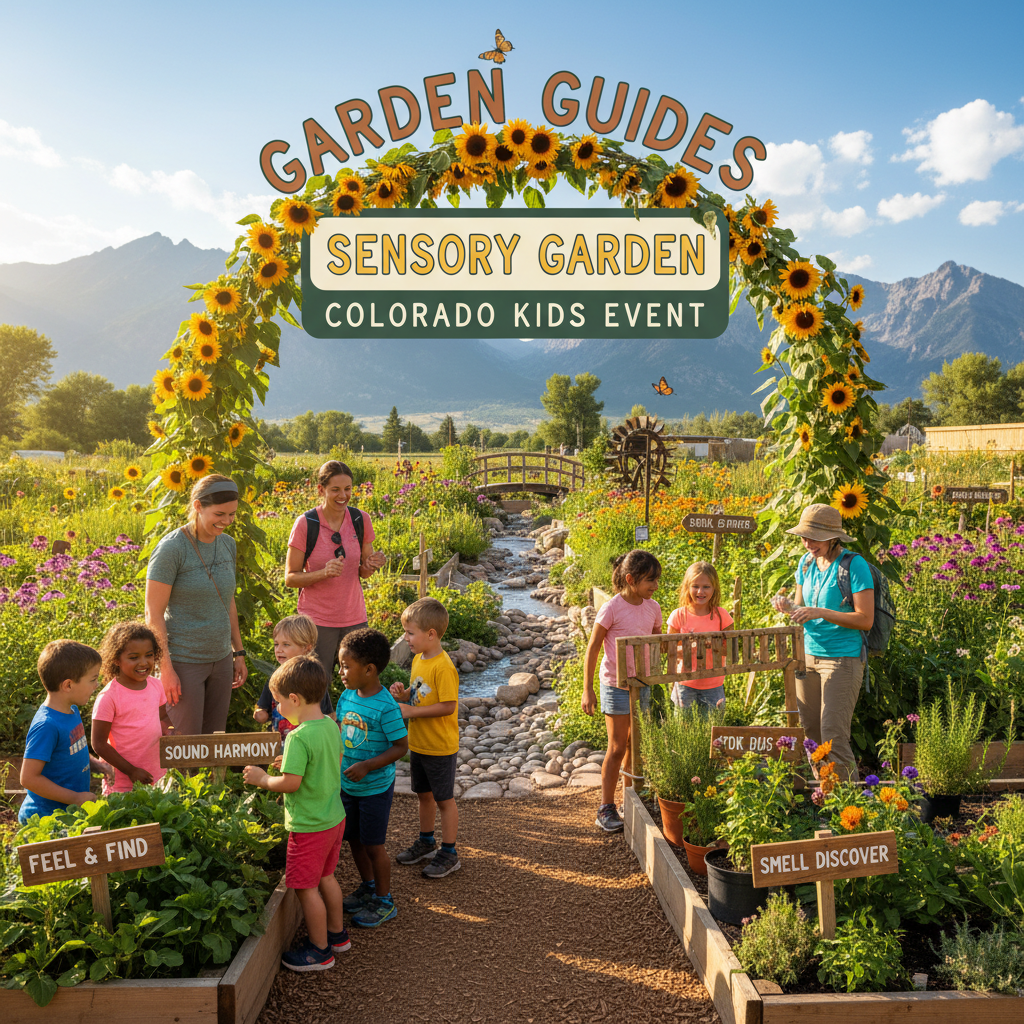 Garden Guides at the Sensory Garden