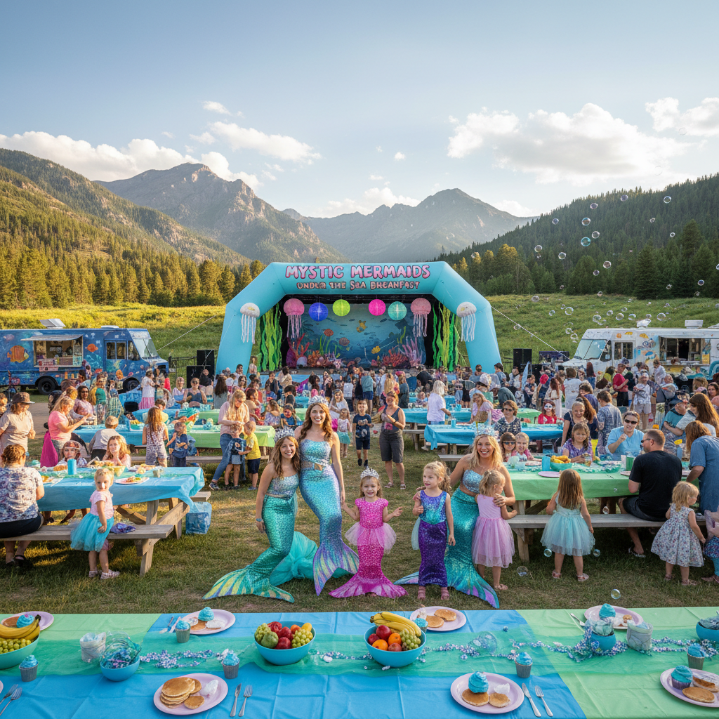 Mystic Mermaids Under the Sea Breakfast