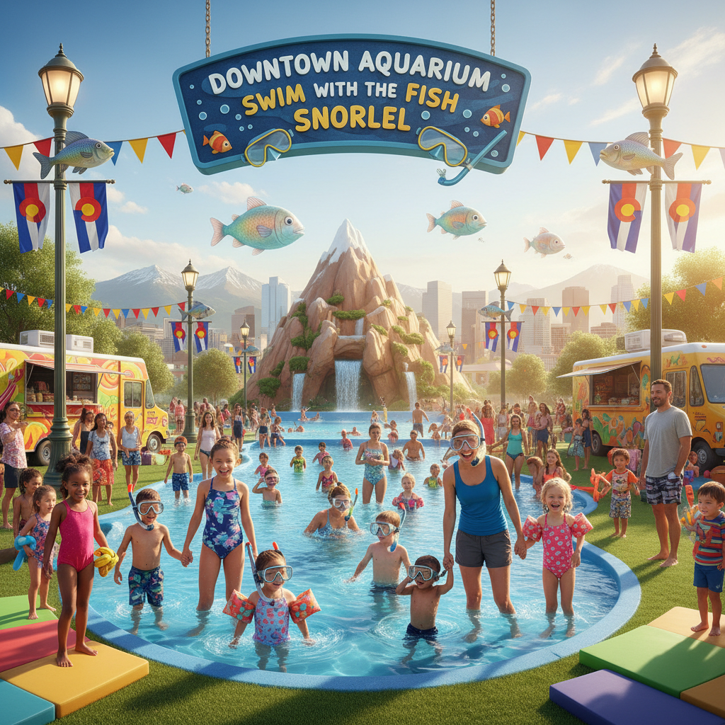 Downtown Aquarium Swim With The Fish Snorkel