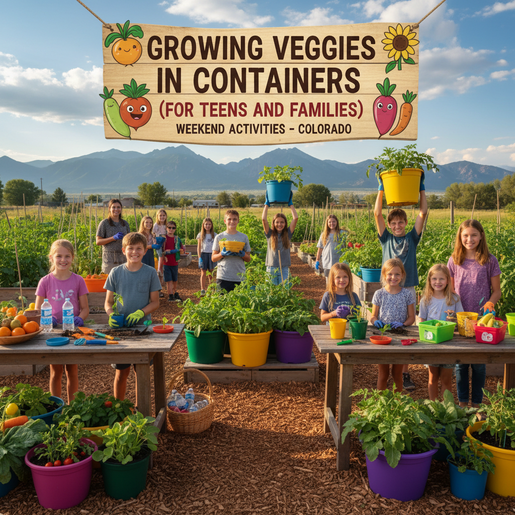 Growing Veggies in Containers (for teens and families)