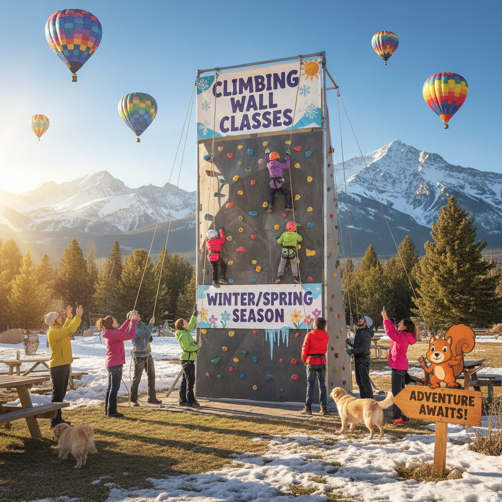 CLIMBING WALL CLASSES WINTER/SPRING SEASON