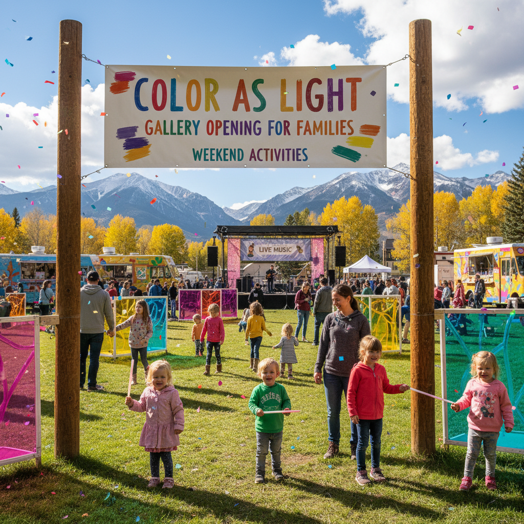 Color as Light : Gallery Opening for Families