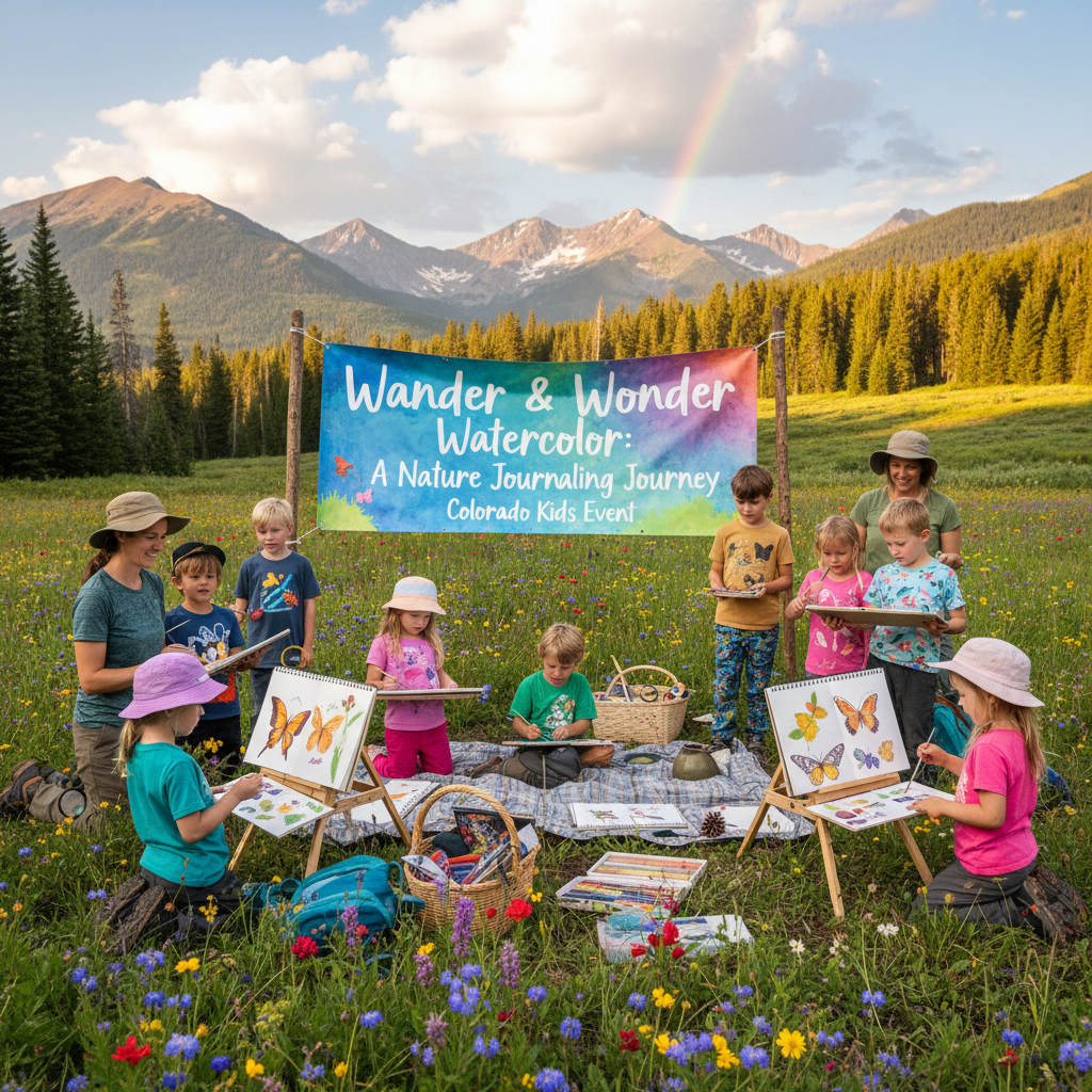 Wander & Wonder Watercolor: A Nature Journaling Journey