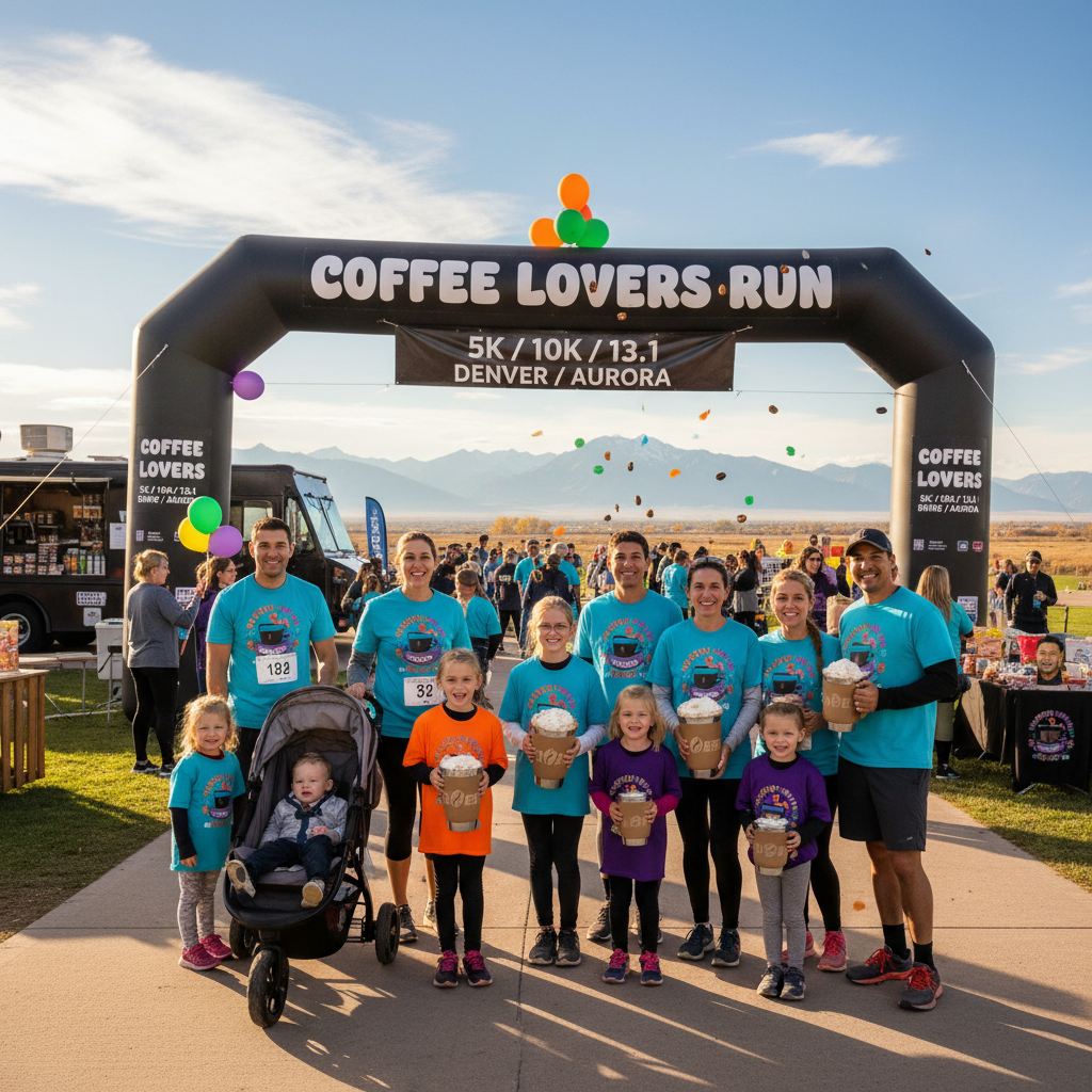 Coffee Lovers Run 5K/10K/13.1 - Denver/Aurora