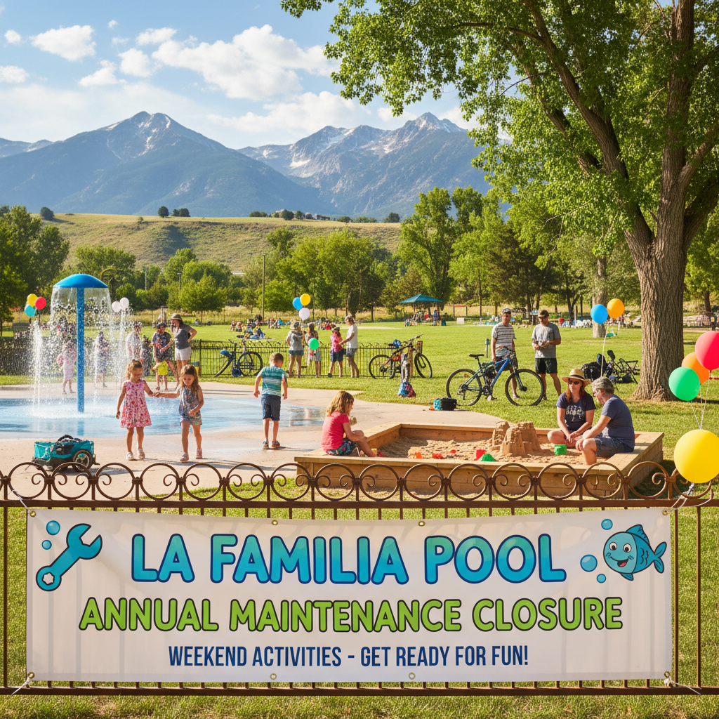 La Familia Pool Annual Maintenance Closure
