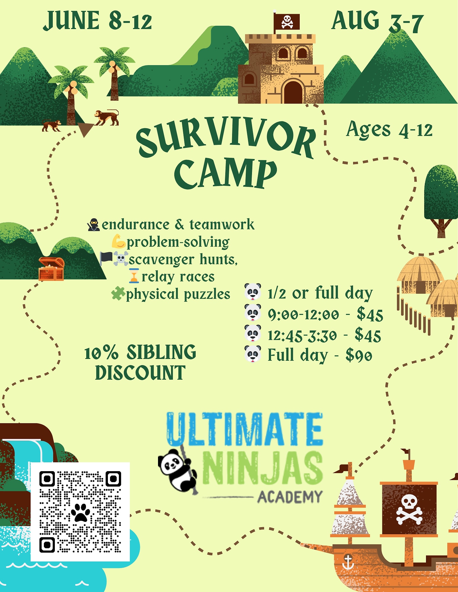 Survivor Week - Day Camp