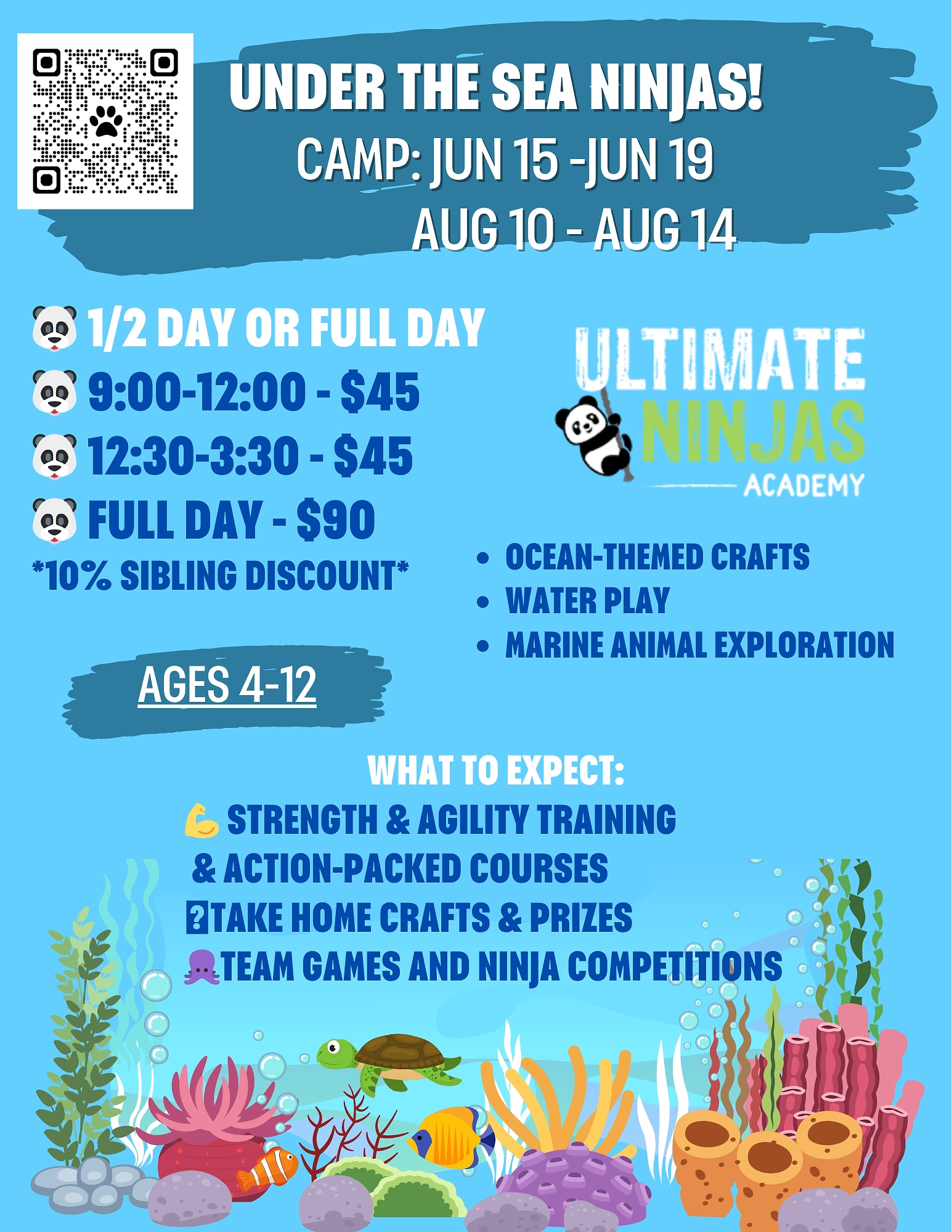 Under the Sea Day Camp