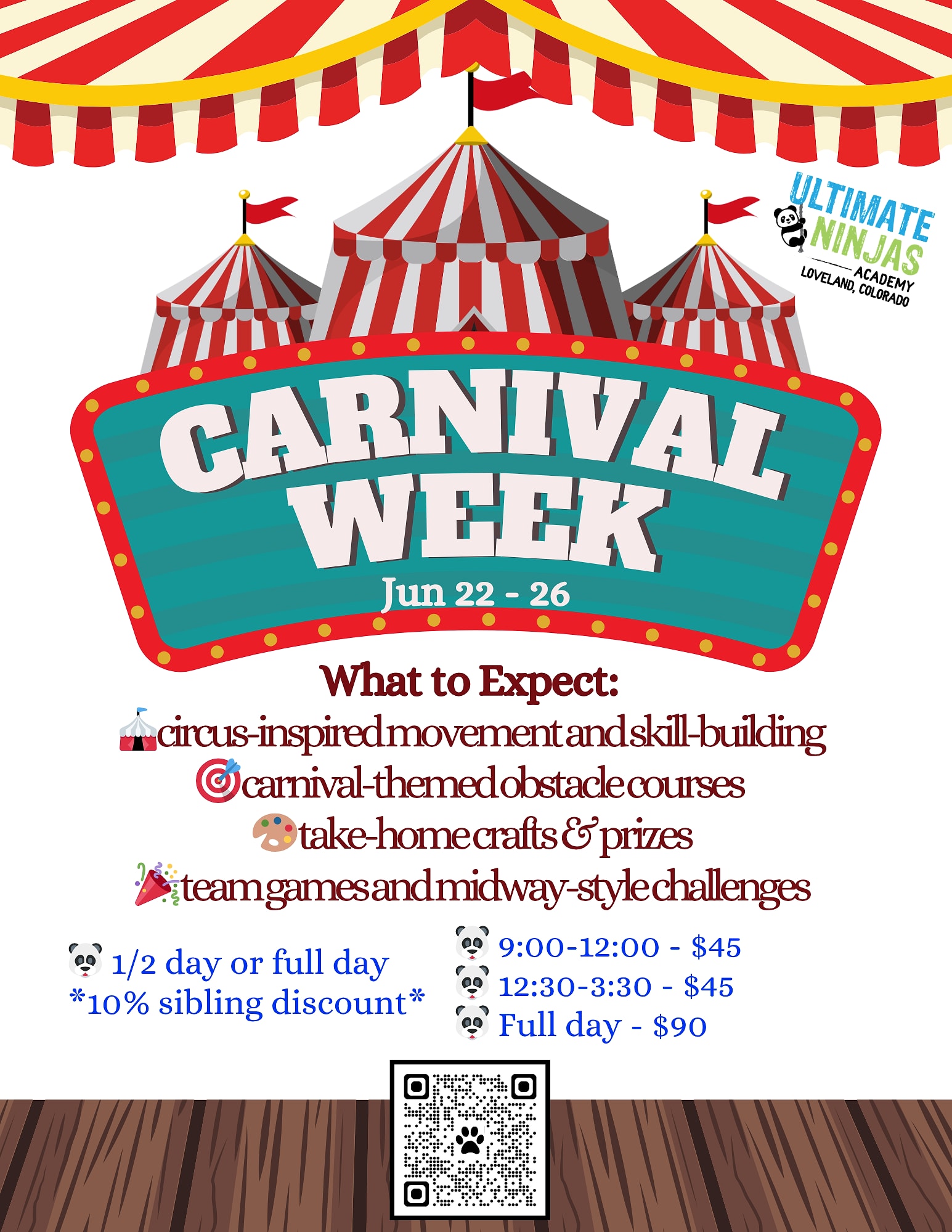 Carnival Week - Day Camp 