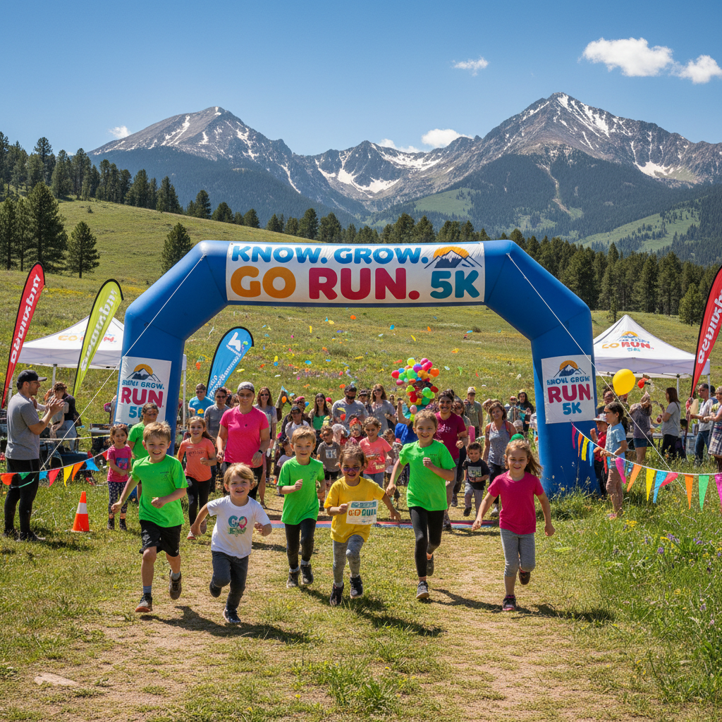 Know. Grow. GO RUN. 5K