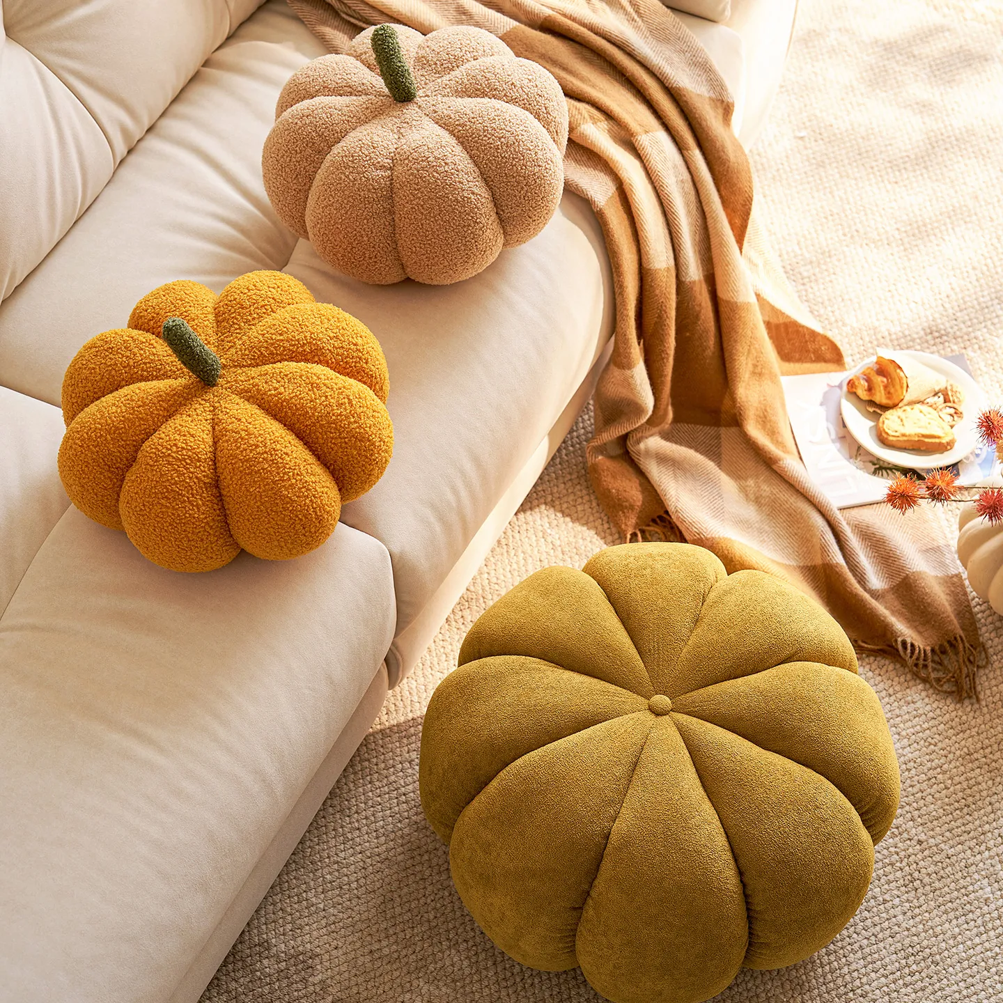 Pumpkin Cushion 3
