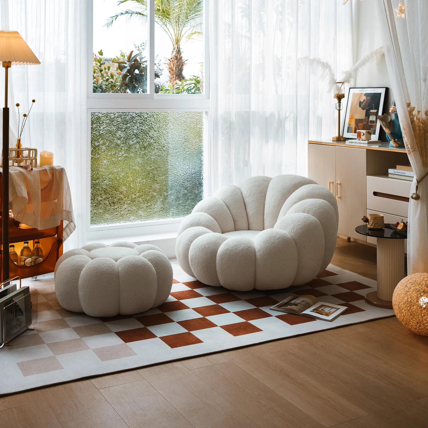 Cloud Lounge Chair With Ottoman 1