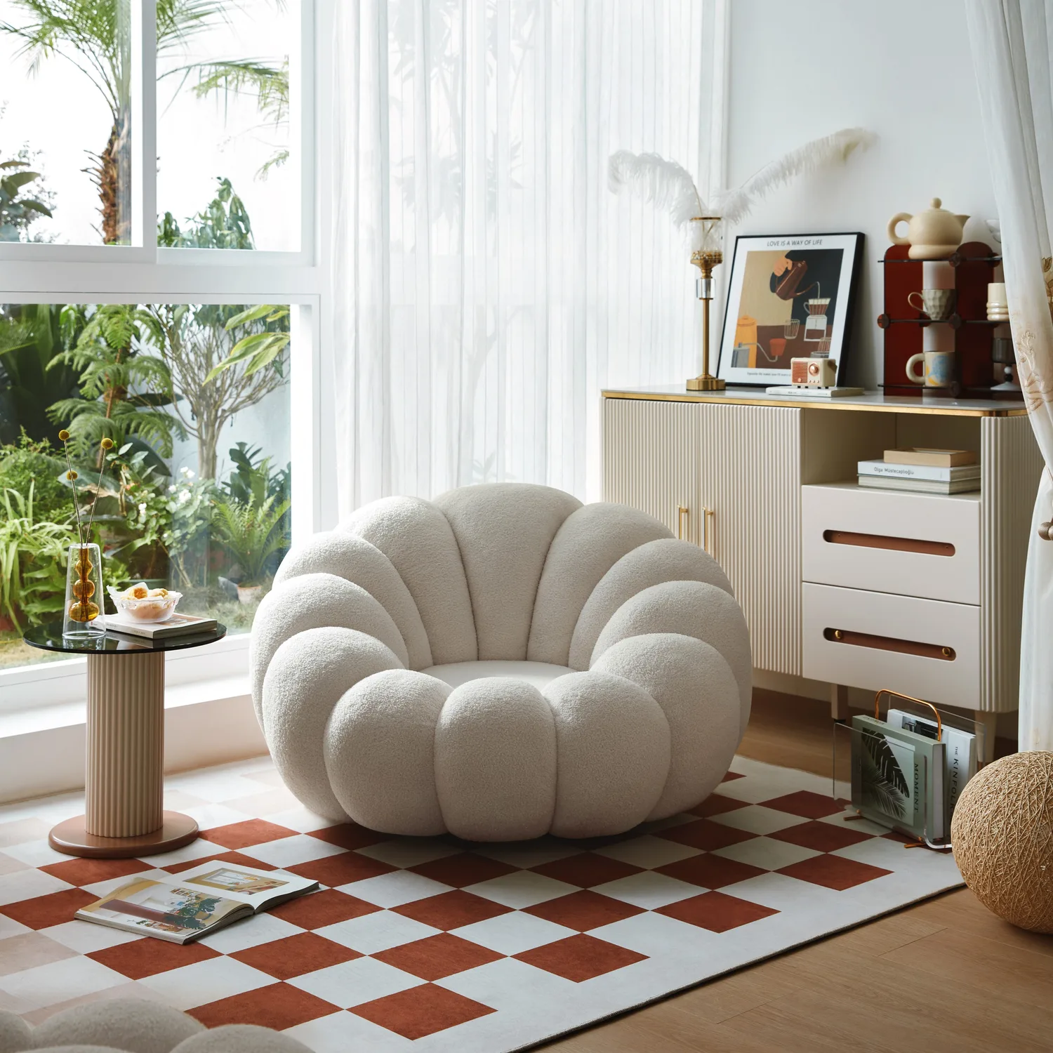 Cloud Lounge Chair With Ottoman 5