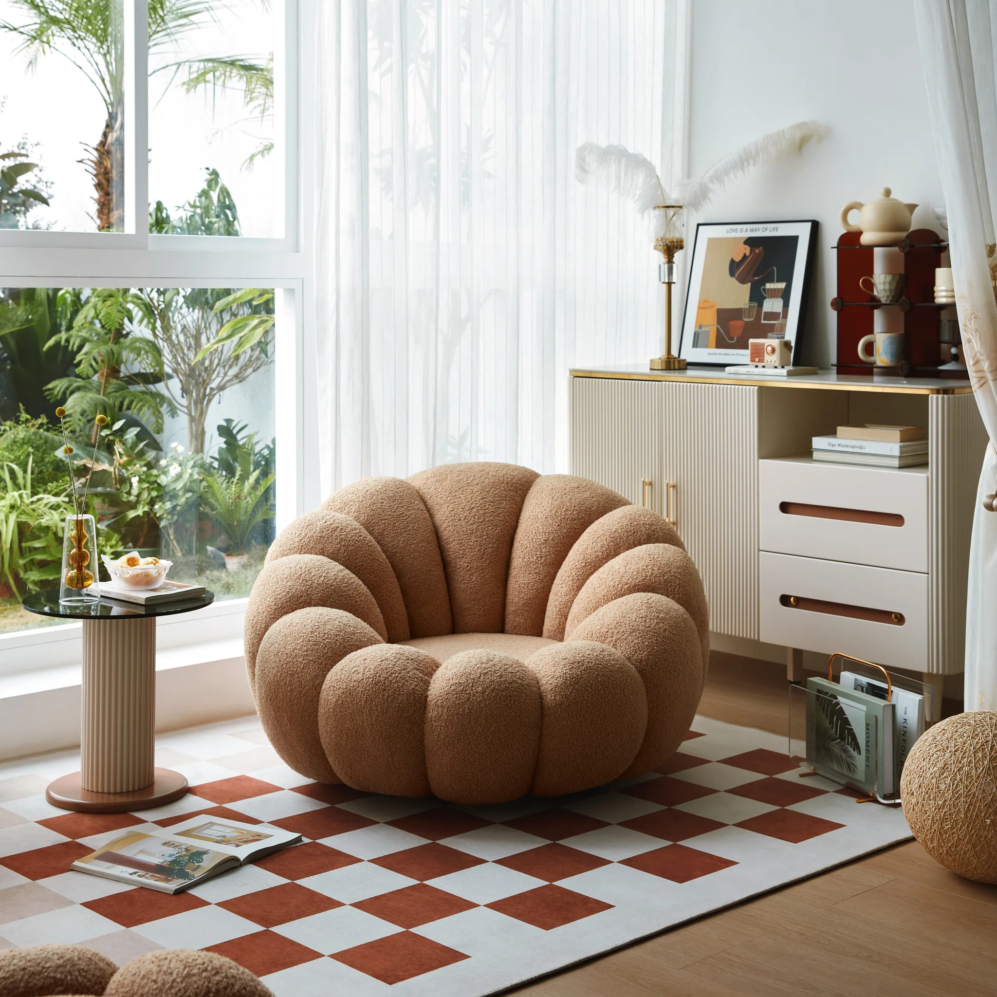 Cloud Lounge Chair With Ottoman 10