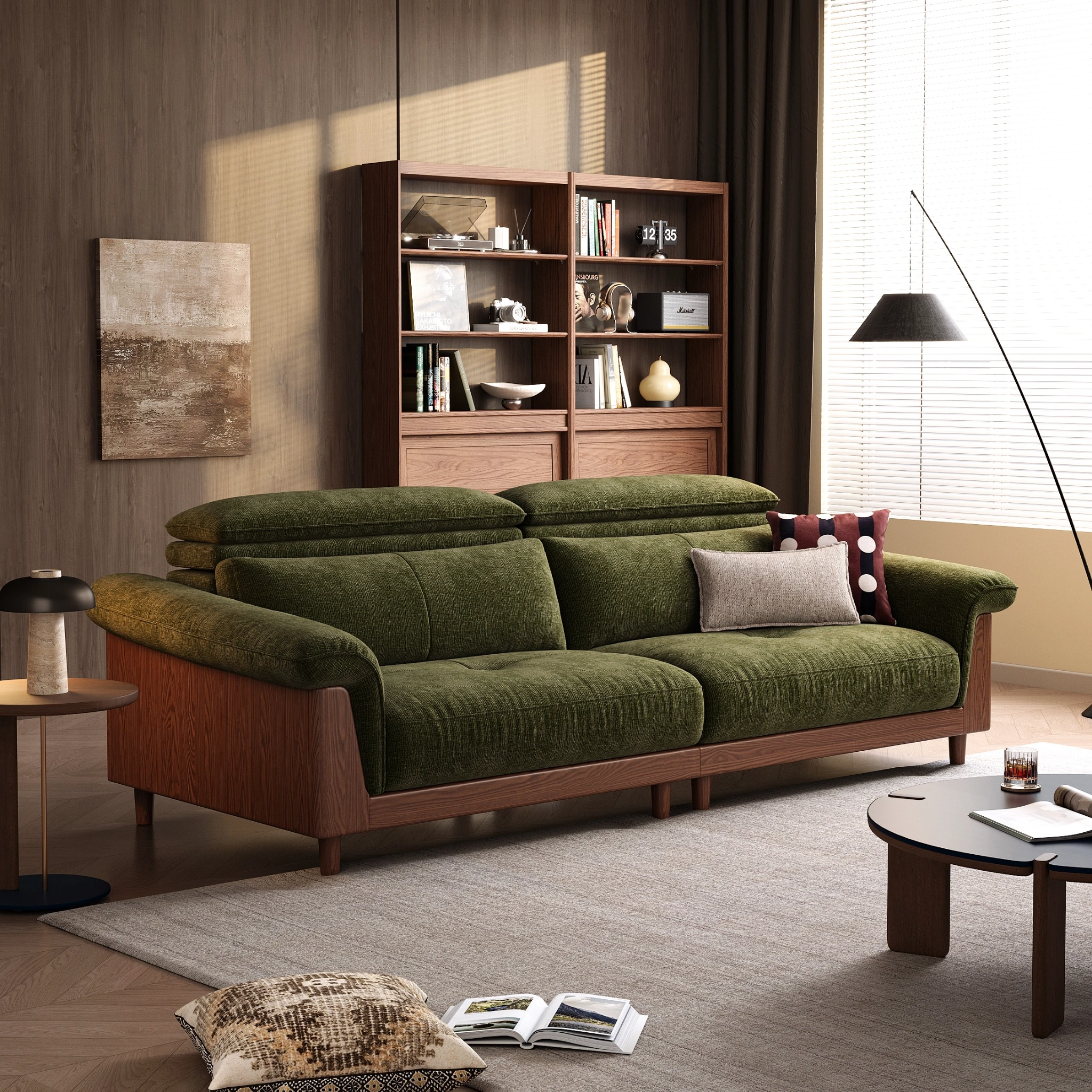 Oslo Fabric Sofa 6