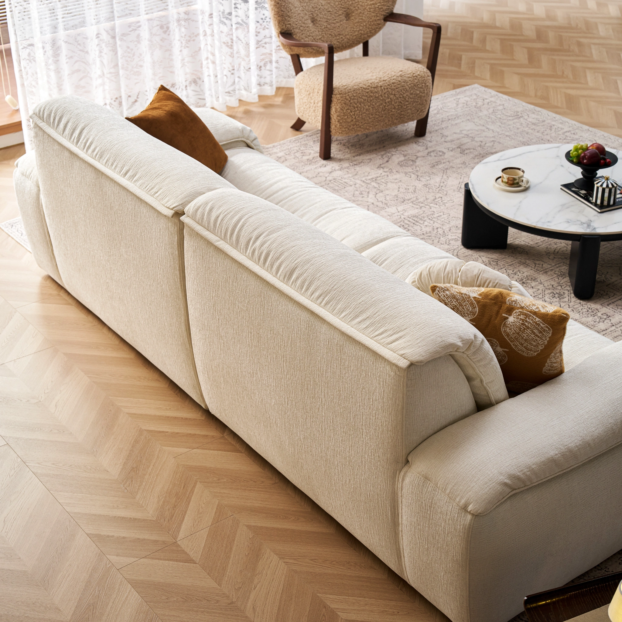 Monaco Fabric Sofa 7