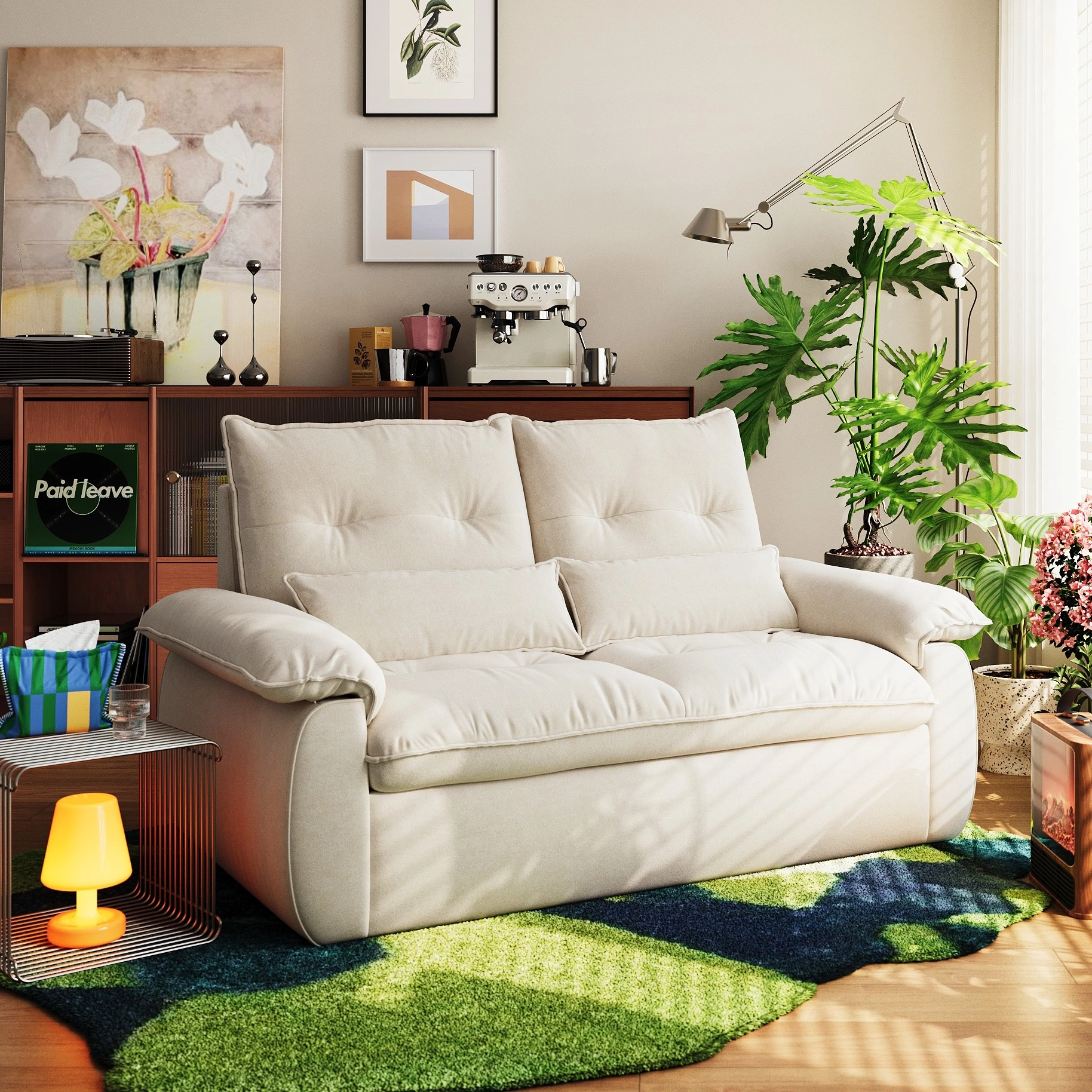 Manly Fabric Sofa 19