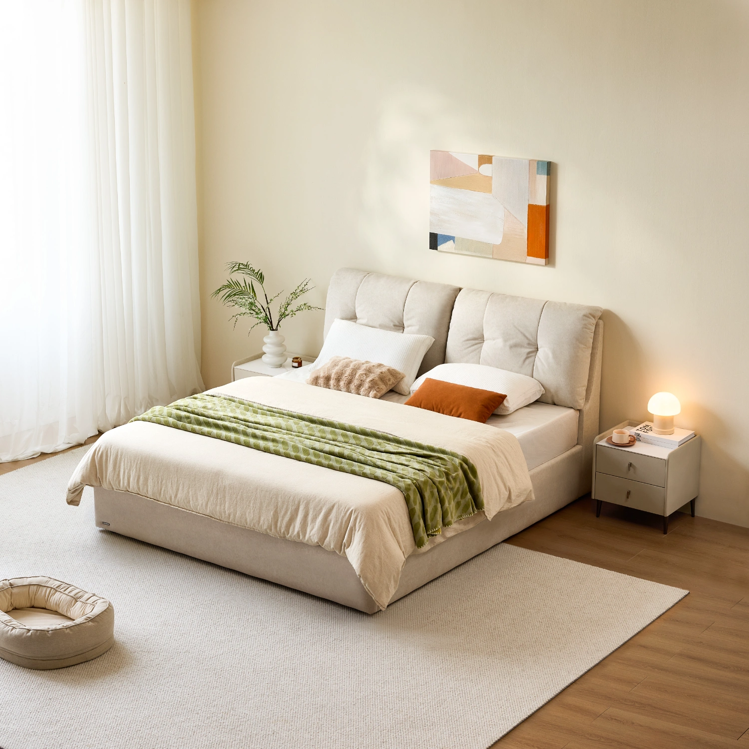 Emilia Fabric Bed 1