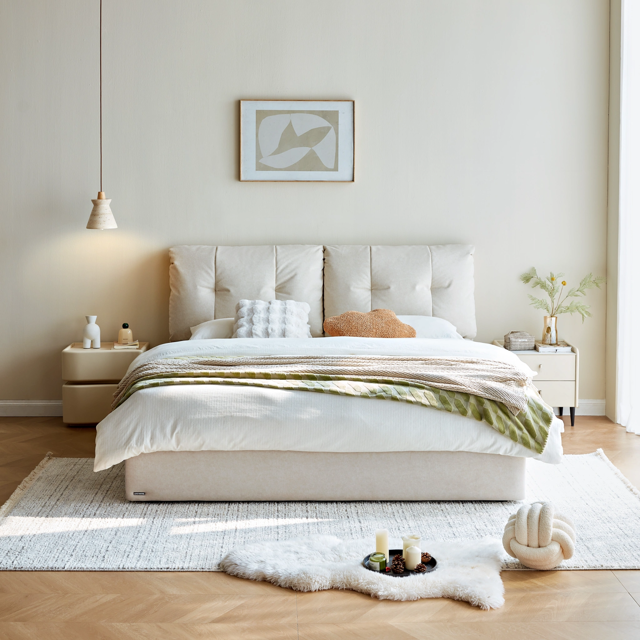 Emilia Fabric Bed 3