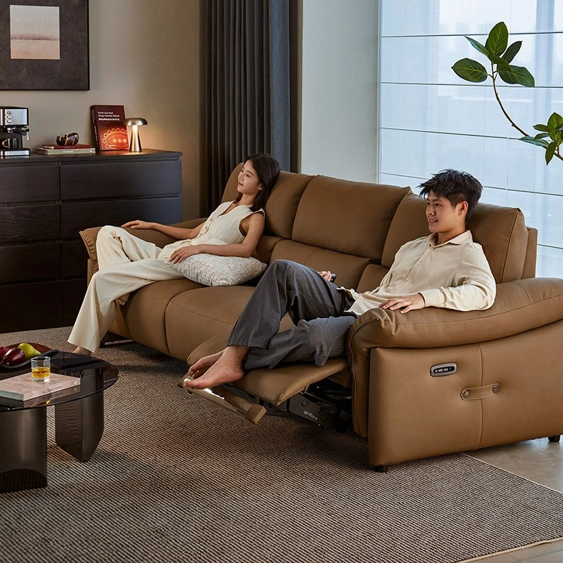 Liverpool Leather Electric Recliner Sofa 18