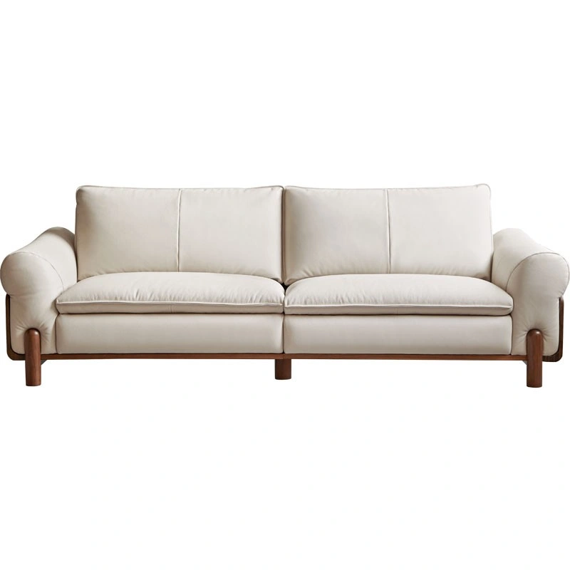Siena Leather Sofa (Mountain Ash) 12