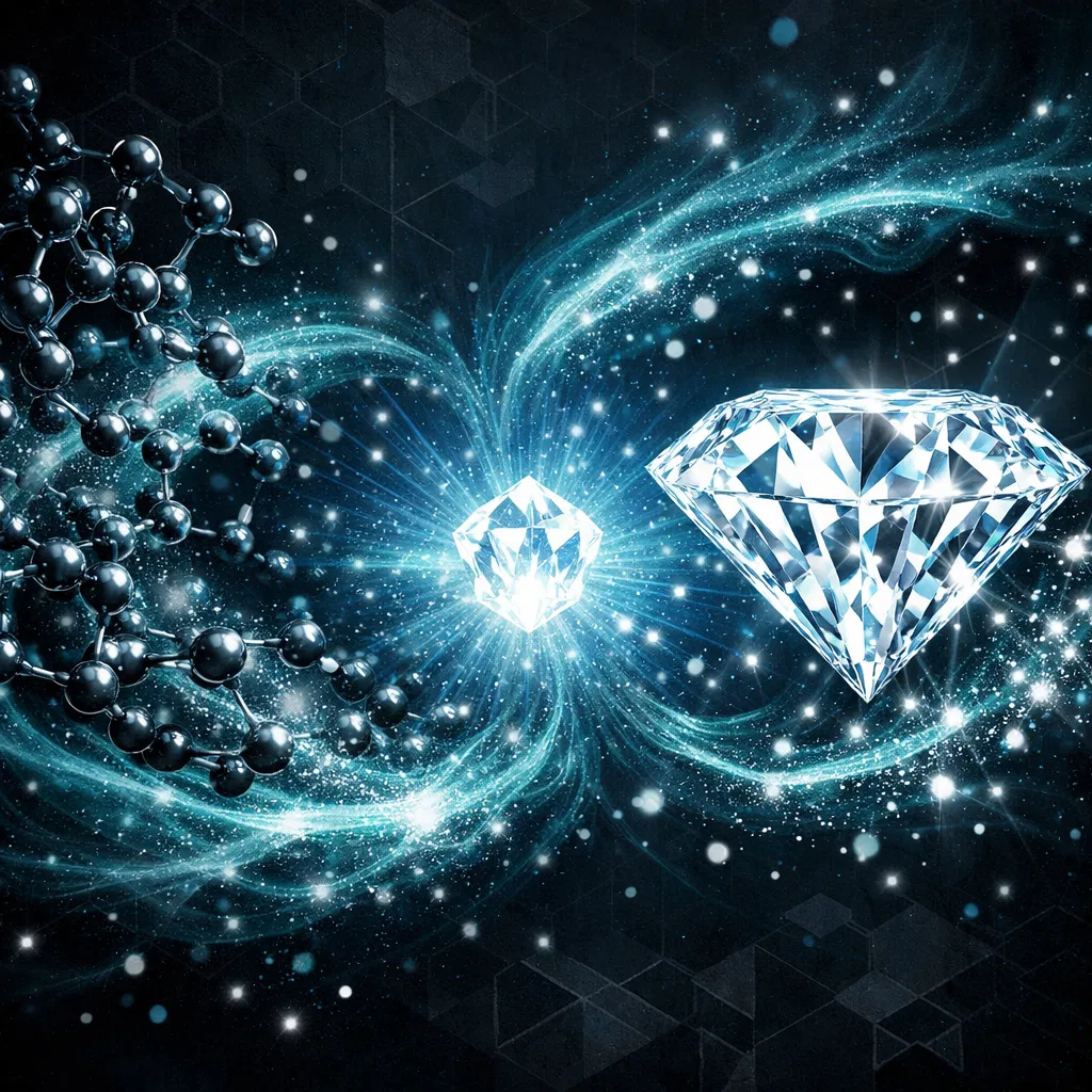Lab-grown diamond creation process