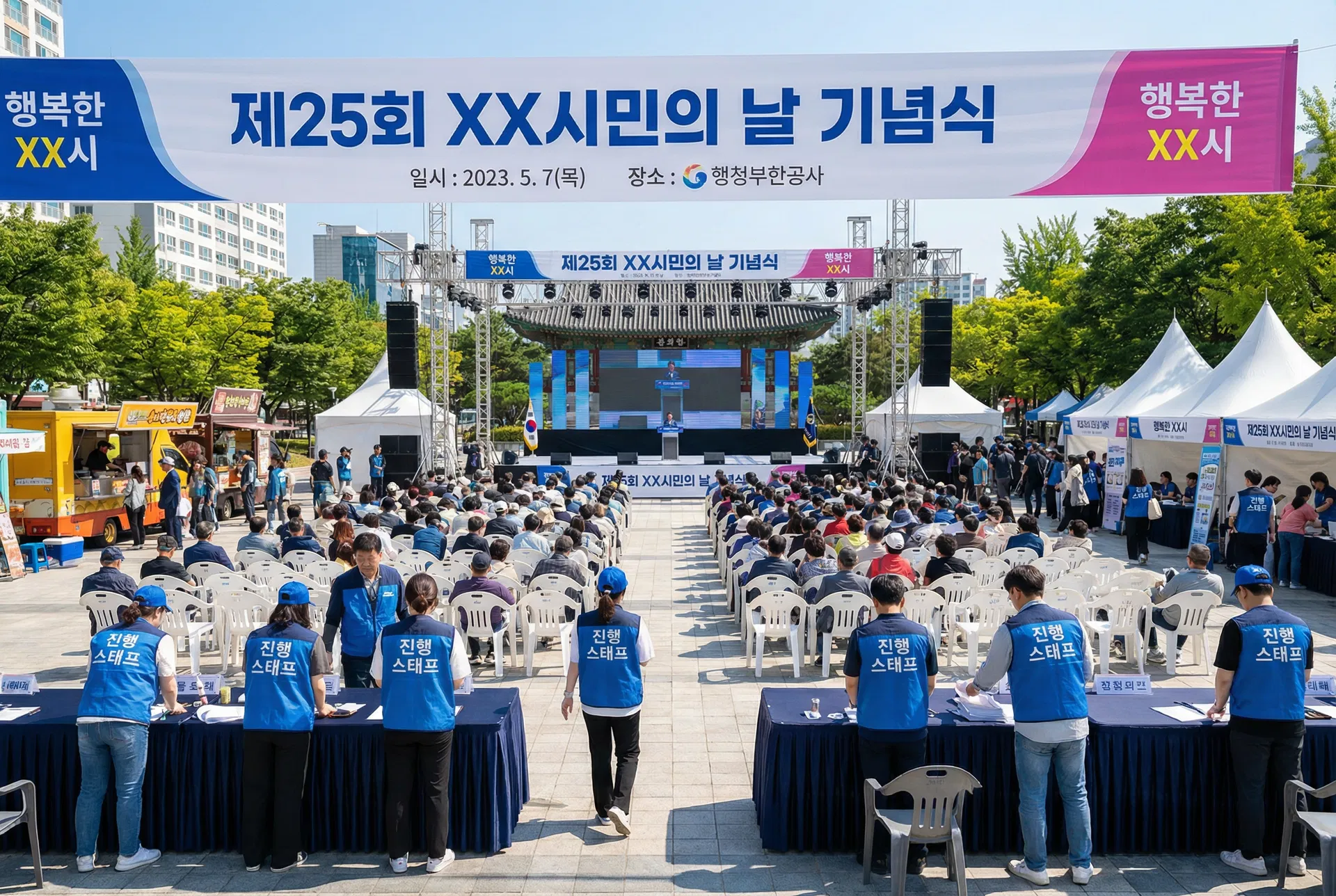 지자체 시민의 날 기념식 행사 대행