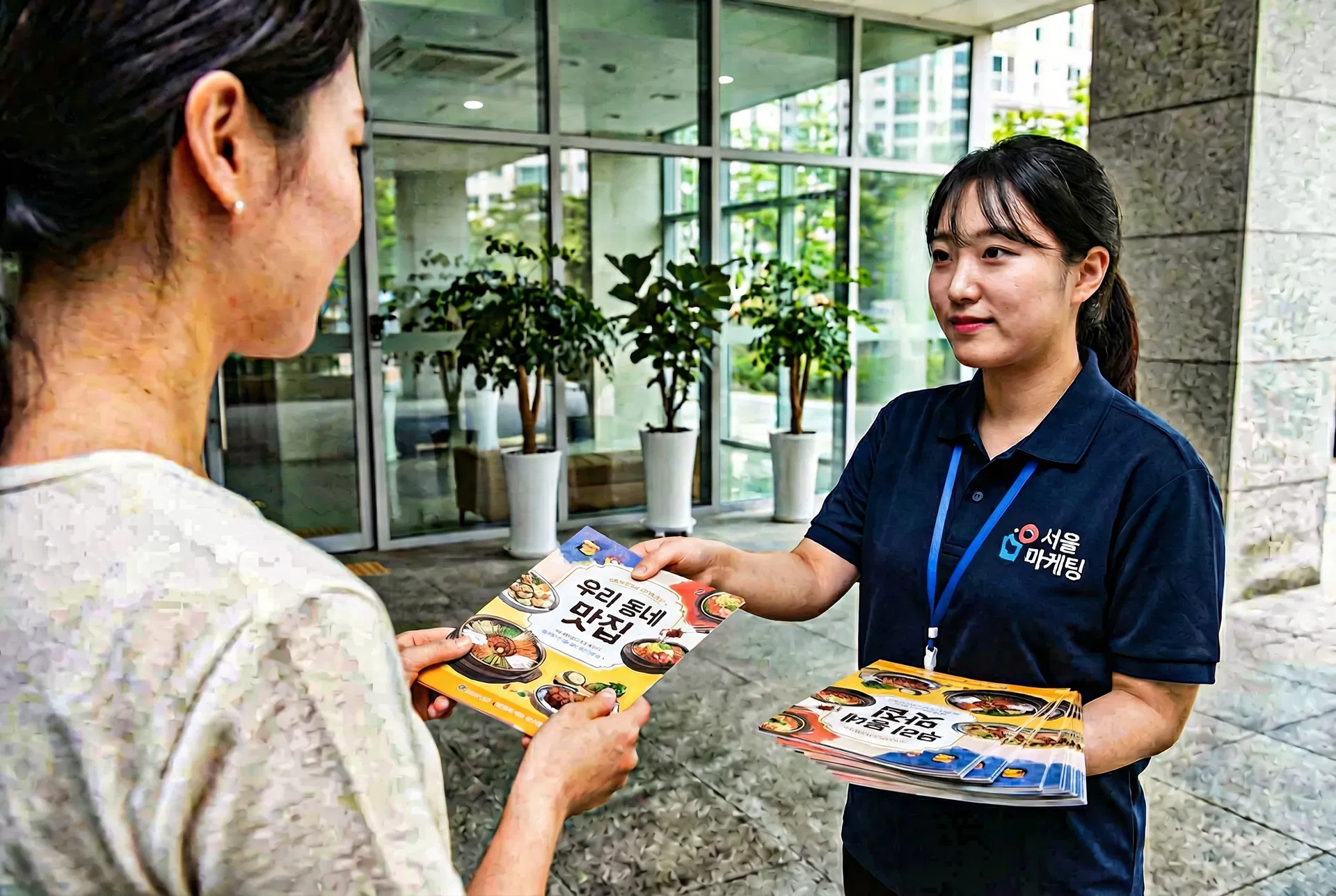 자영업 전단지 제작 및 배포 대행