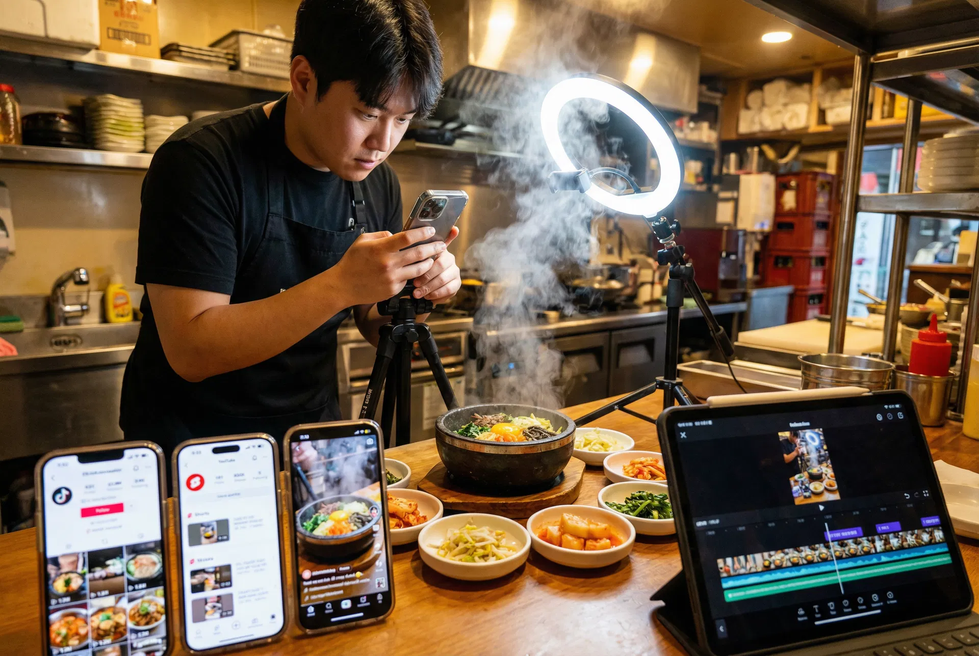 자영업 홍보 숏폼 · 롱폼 영상 제작