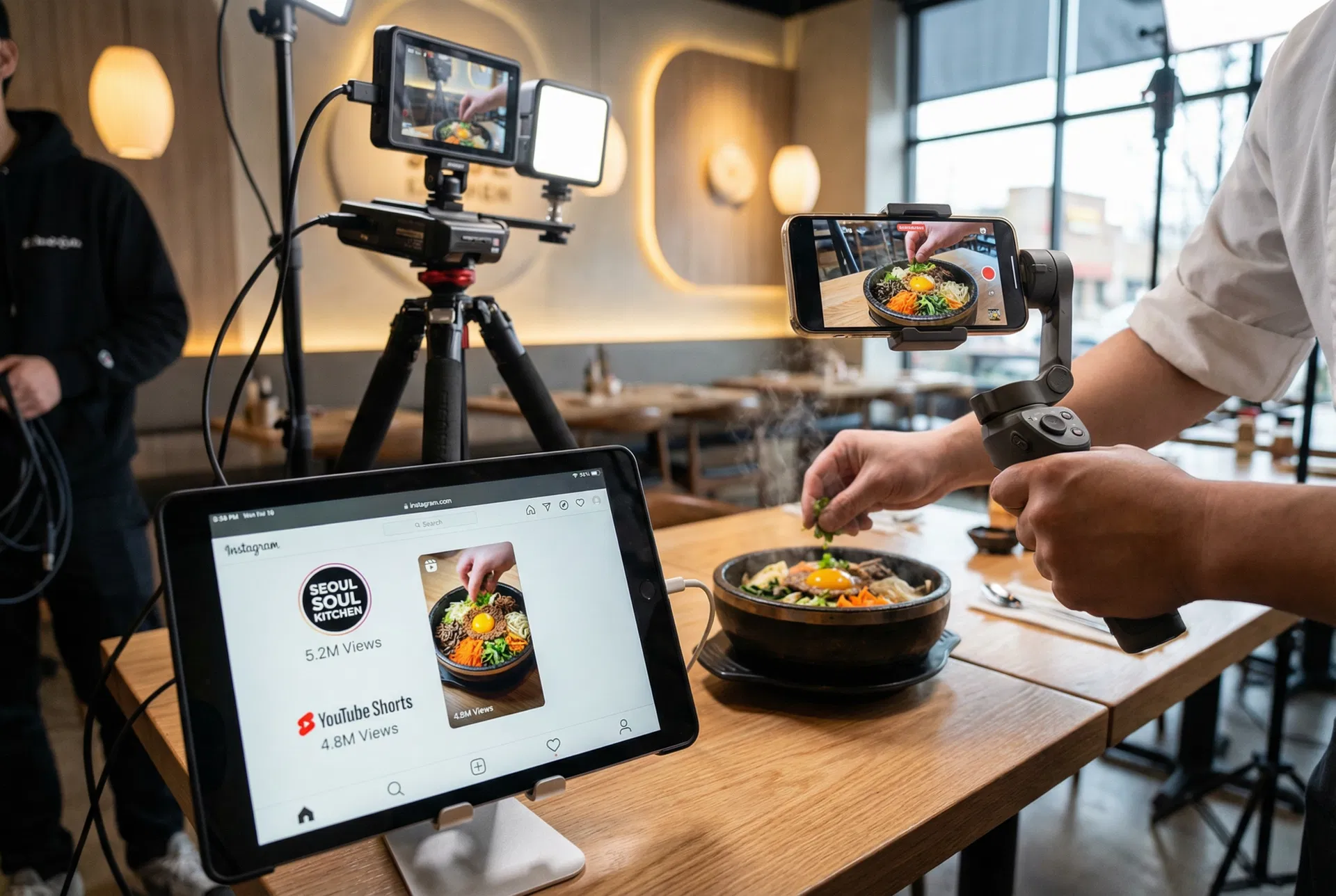 자영업 홍보 숏폼 · 롱폼 영상 제작